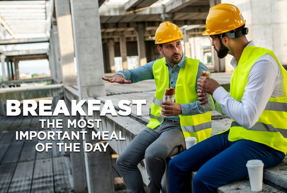 Breakfast – the most important meal of the day.