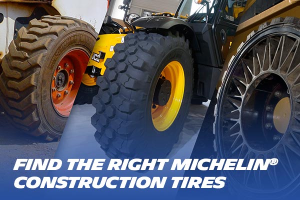 Find the right MICHELIN construction tires