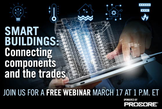 Smart buildings: Connecting components and the trades