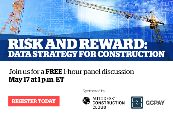 Risk and reward: Data strategy for construction