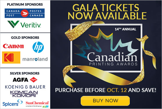 <b>A celebration of excellence and innovation in Canadian printing</b>