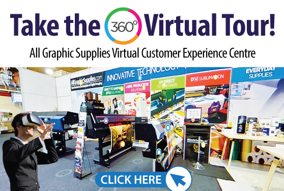 All Graphic Supplies Virtual Customer Experience Centre.