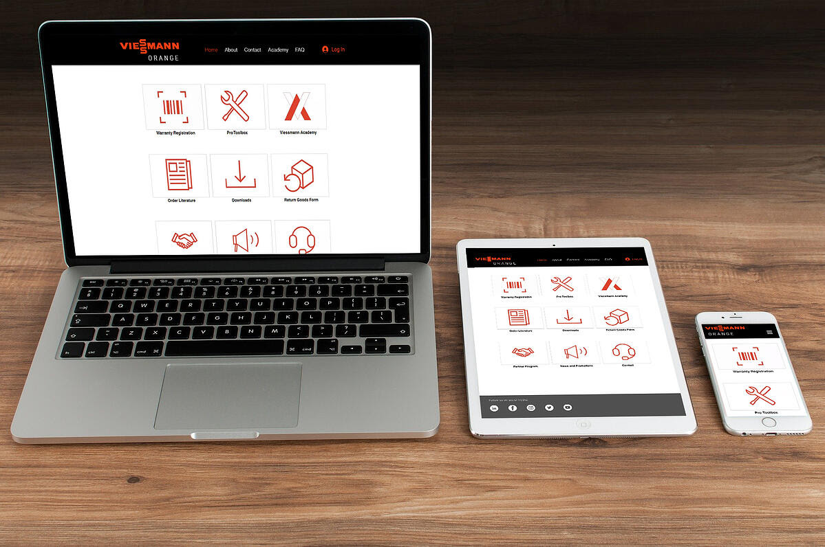 Viessmann updated interface