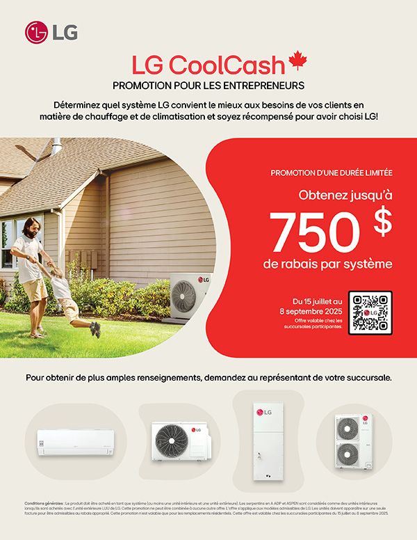 LG CoolCash Promotion Pour Les Entrepreneurs
