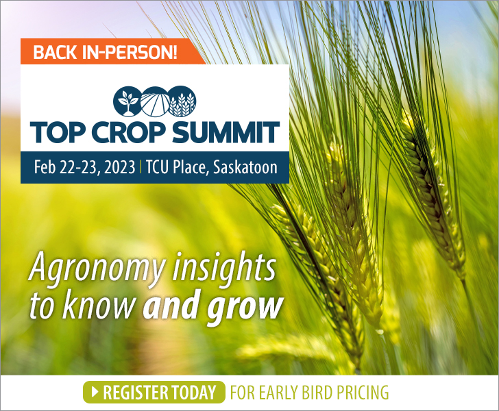 The Top Crop Summit is returning to Saskatoon – in person!