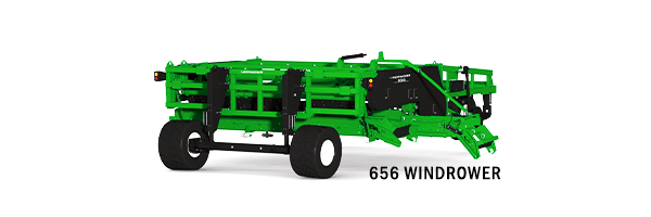 656 Windrower with Dual Discharge