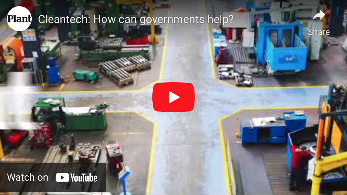 Cleantech: how can governments help?