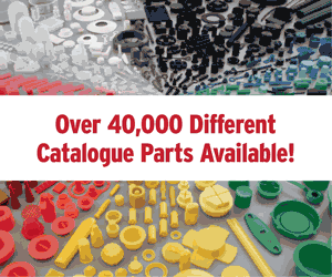 Caplugs has thousands of parts ready to ship locally
