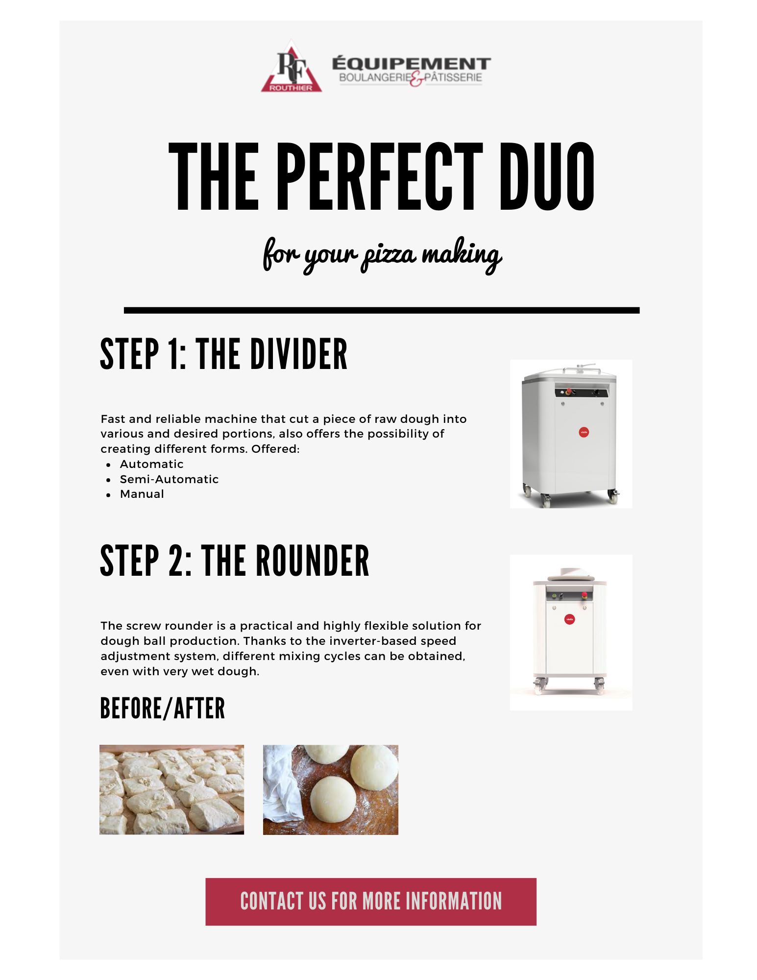 Revolutionize your Pizza Production: Introducing the Perfect Duo