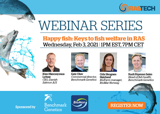 <center>Happy fish: Keys to fish welfare in RAS</center>