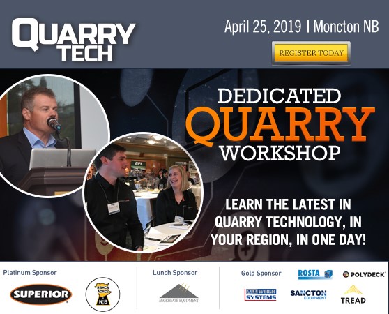 Quarry Tech will showcase latest technologies