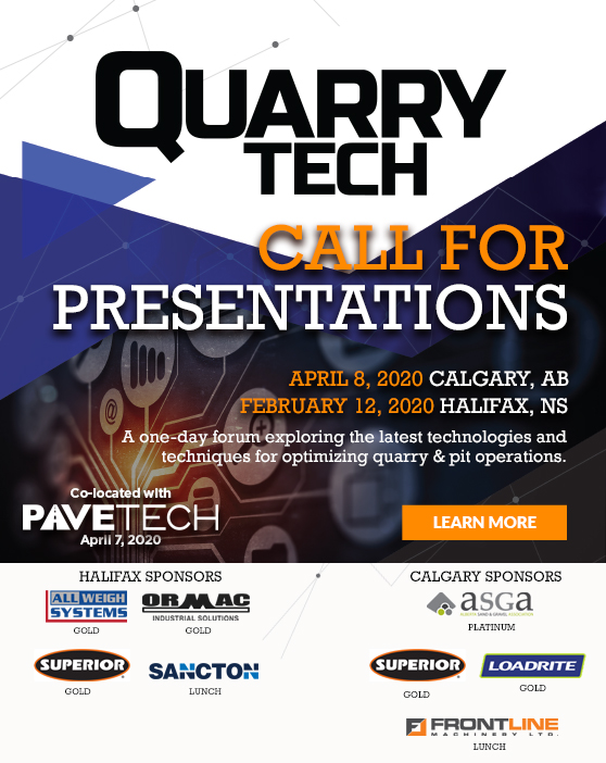 Quarry Tech 2020 call for presentations now open!