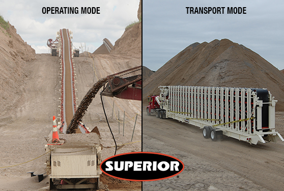 Cutting-Edge Portable Groundline Conveyor