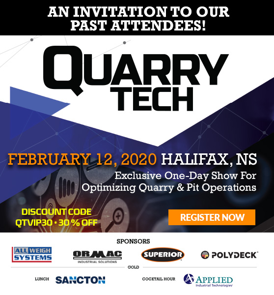 Quarry Tech is coming back to Atlantic Canada!
