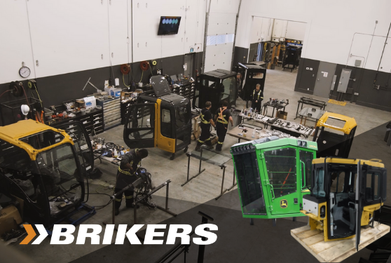 <b>Cab Damage? Rebuilt, Re-Certified FOPS & ROPS Cabs</b>