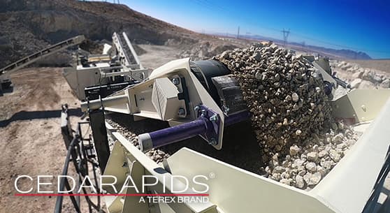 <b>Introducing the Cedarapids CRH1113R portable impactor / screen plant</b>