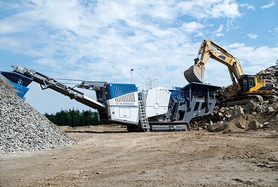 <b>MC 120ZI Pro for Challenging Quarry Operations</b>