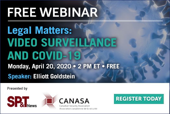 <b>Video Surveillance, Coronavirus & the Law</b>
