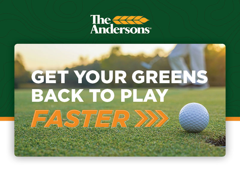 Get your greens back to play faster