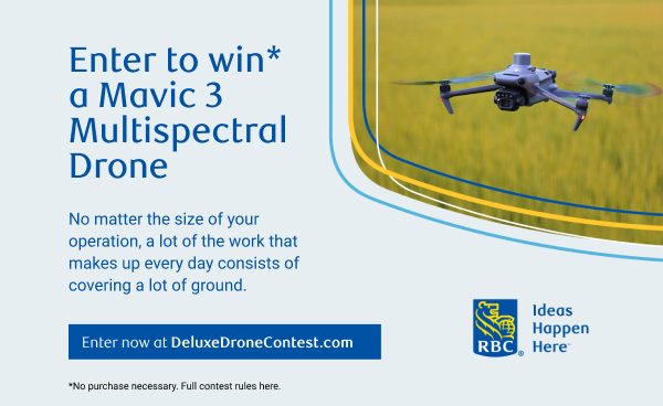 Enter to win* a Mavic 3 Multispectral Drone