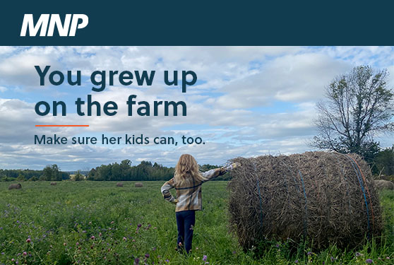 You grew up on the farm