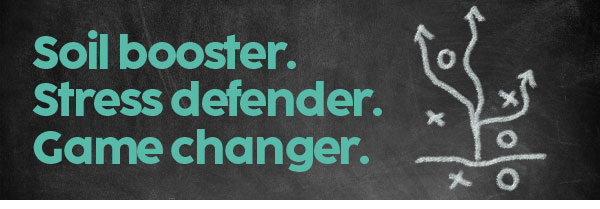 Soil booster. Stress defender. Game changer.