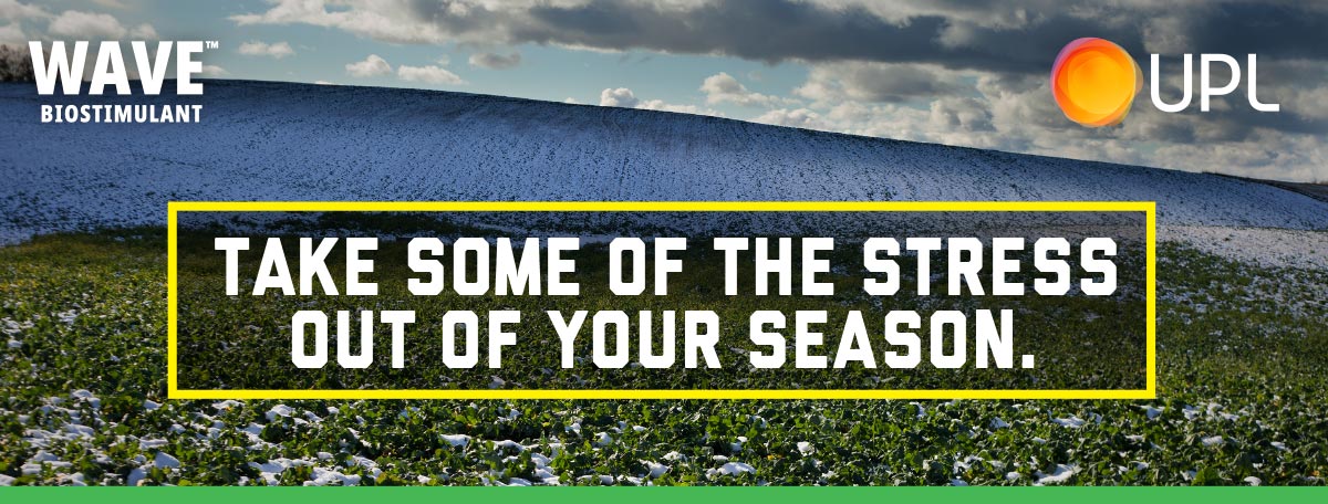 WAVE™ BIOSTIMULANT - UPL - Take some of the stress out of your season.