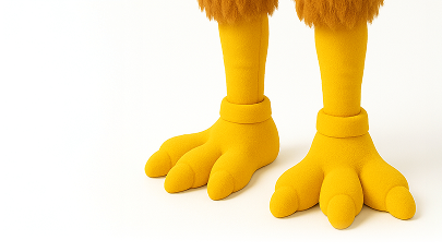 Rooster feet