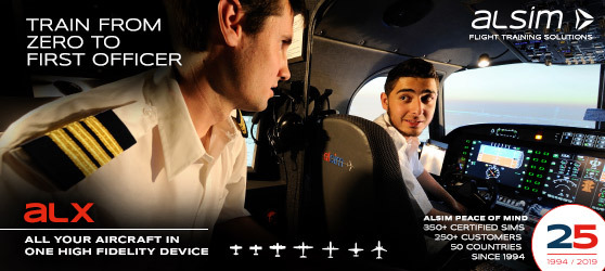 <center>Alsim Simulators<br>
Providing flight training solutions since 1994</center>
