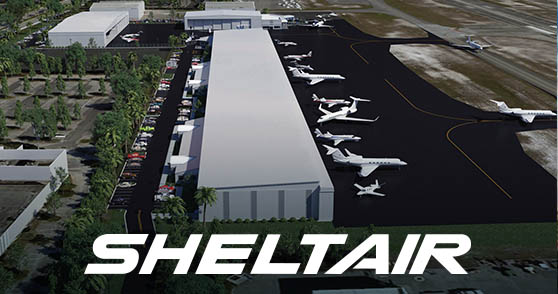 Escape the cold and fly south! Sheltair has the space for you.
