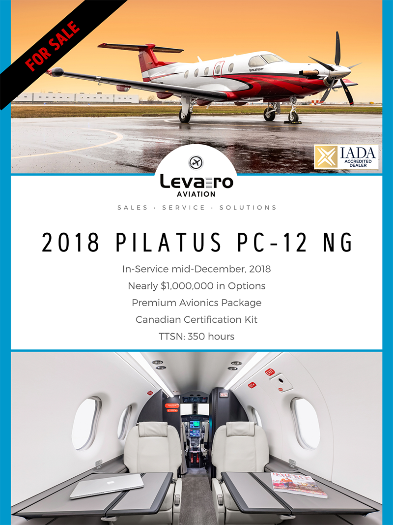 FOR SALE: 2018 Pilatus PC-12 NG