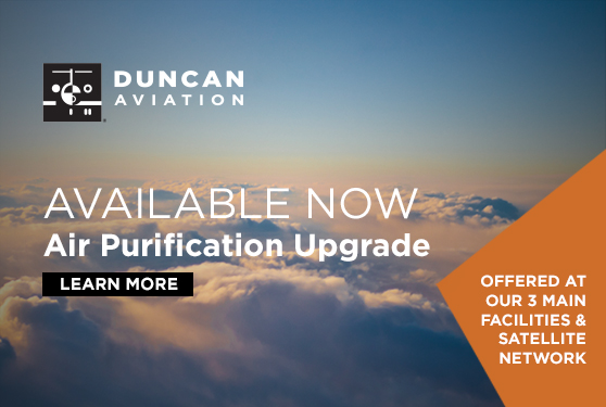 Duncan Aviation Offering An Air Purification Upgrade