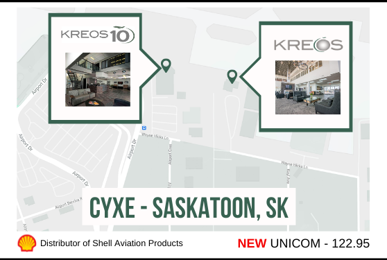 Kreos Aviation Expands FBO Services in YXE - Jan 1st, 2021