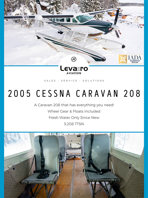 FOR SALE – 2005 Cessna Caravan 208